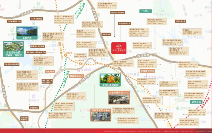 匯邦名都花園灣區軸心雙核輻射，82萬㎡綜合體大盤