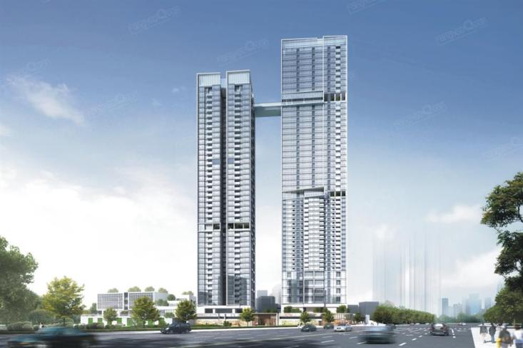 萊蒙水榭云上2-4層商辦loft商辦均價6.8萬30-75㎡公寓均價5.6萬