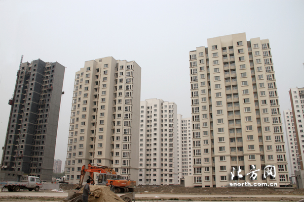 公共配套中老人活動中心與幼兒園現已封頂